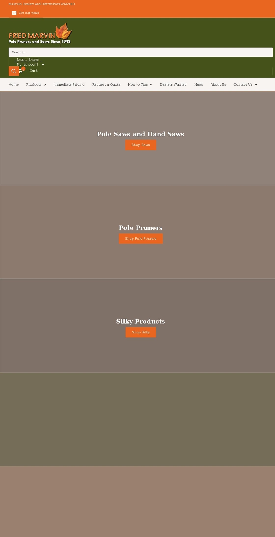 pruner.com shopify website screenshot