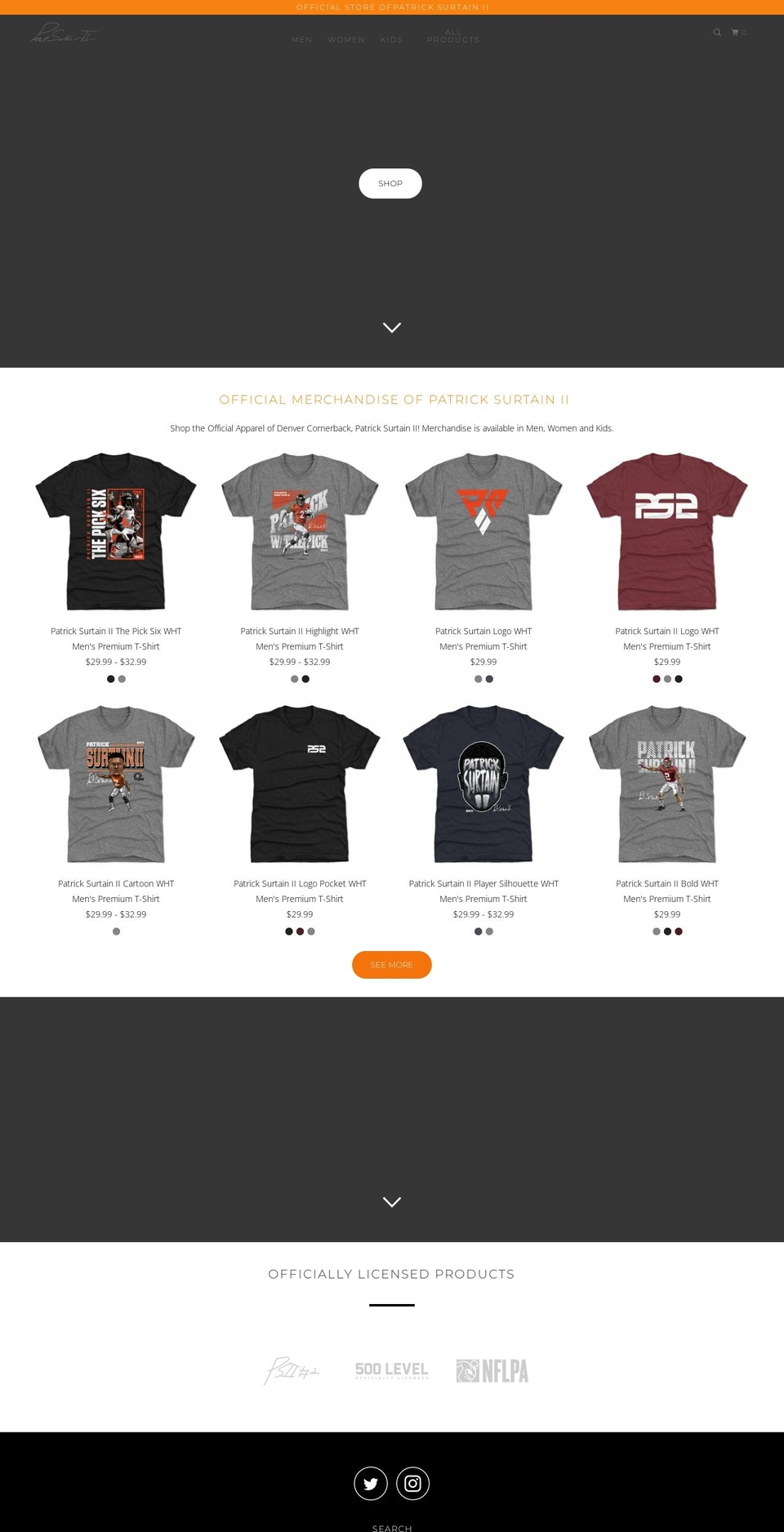 ps2shop.com shopify website screenshot