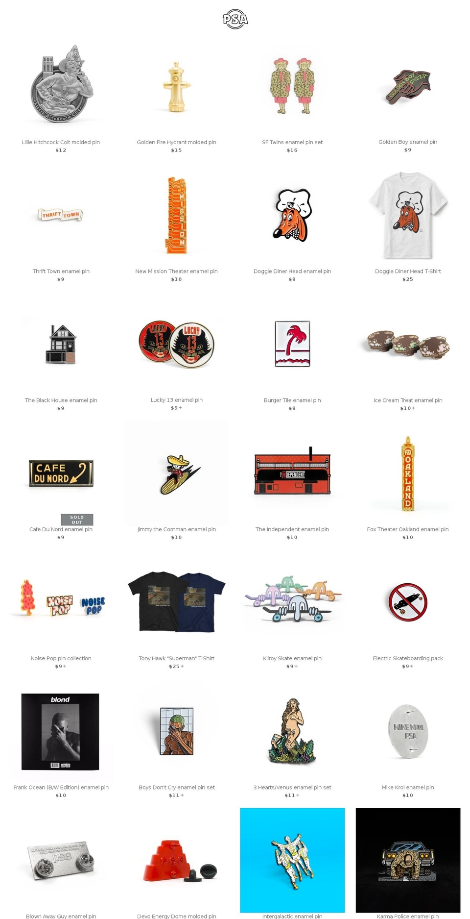 psapress.com shopify website screenshot