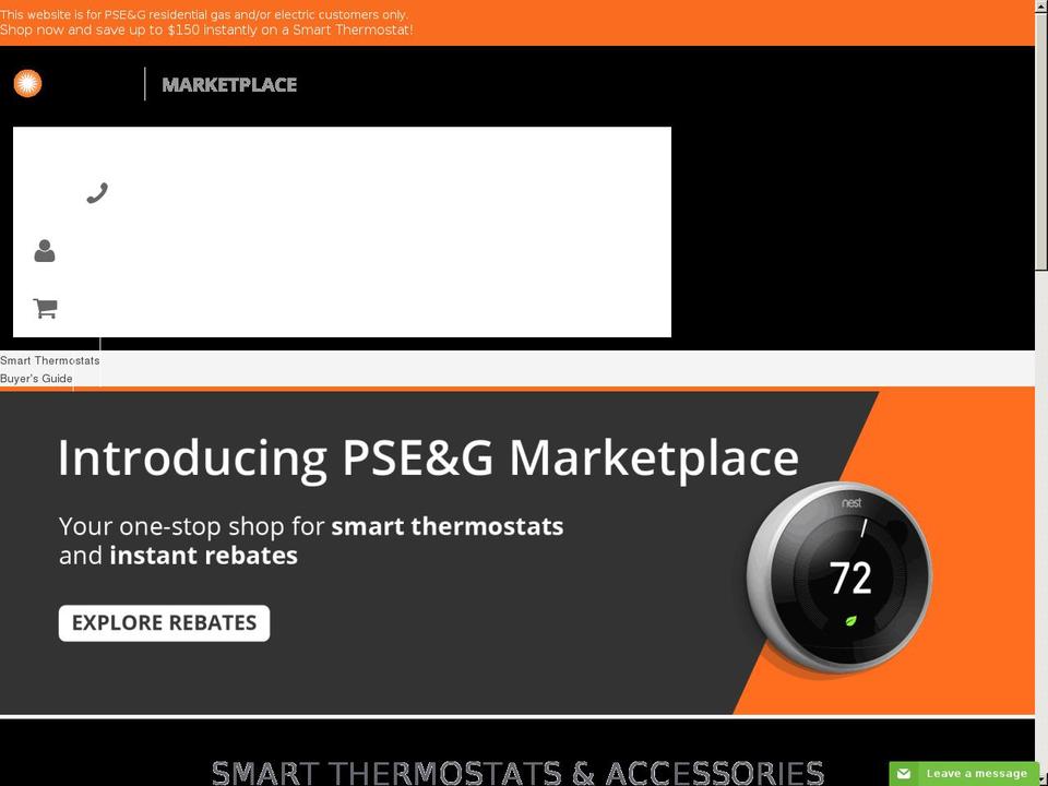 psegmarketplace.com shopify website screenshot