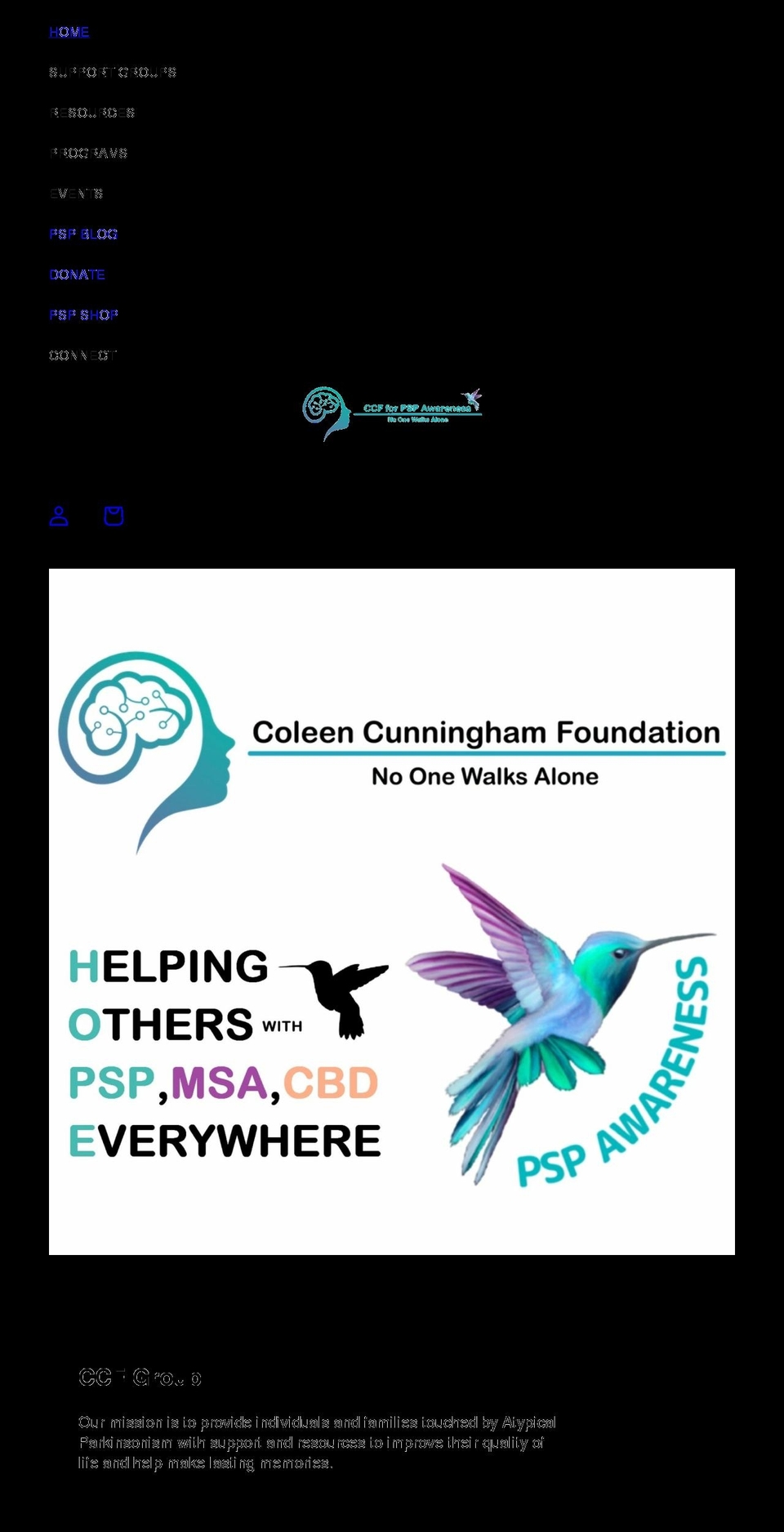 pspawareness.com shopify website screenshot