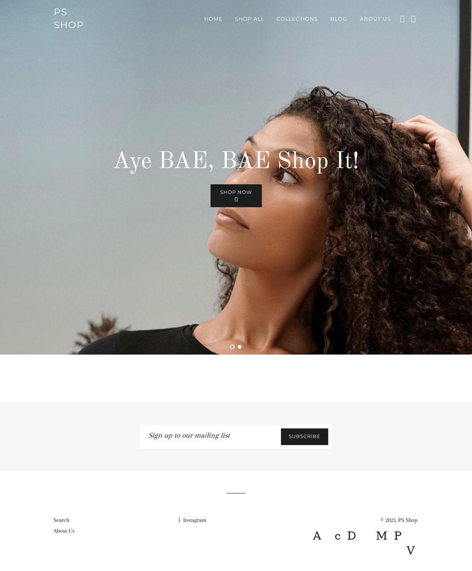 psshopit.com shopify website screenshot