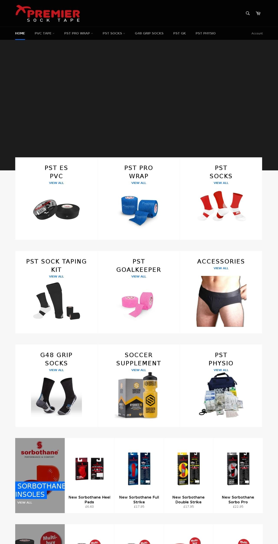 pst-direct.net shopify website screenshot