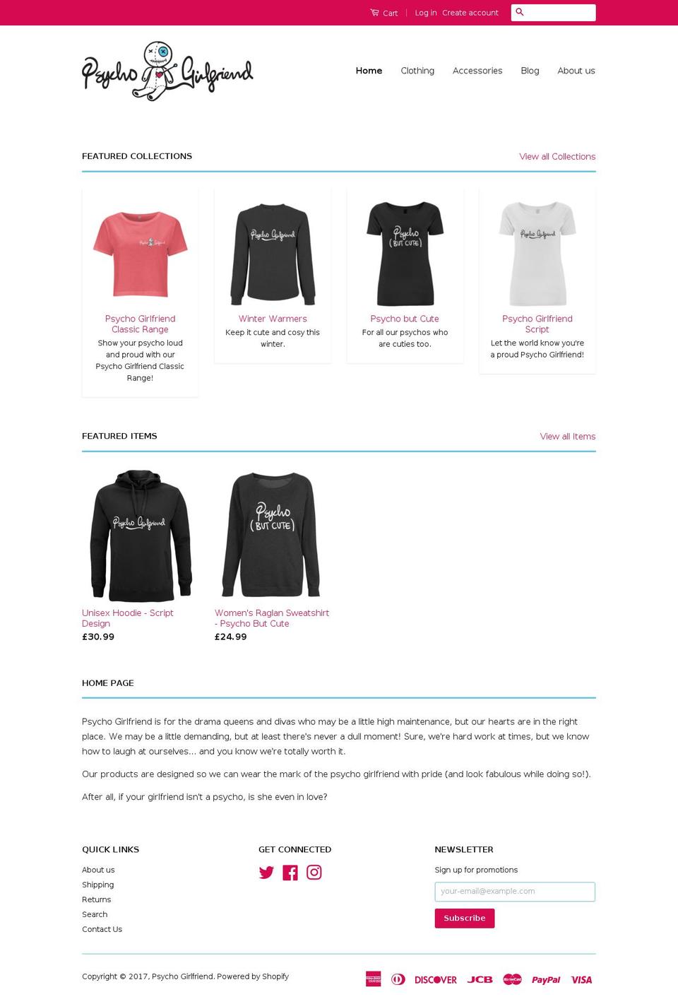 psychogf.com shopify website screenshot