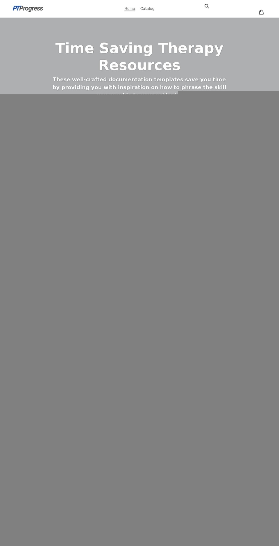 ptprogress.myshopify.com shopify website screenshot