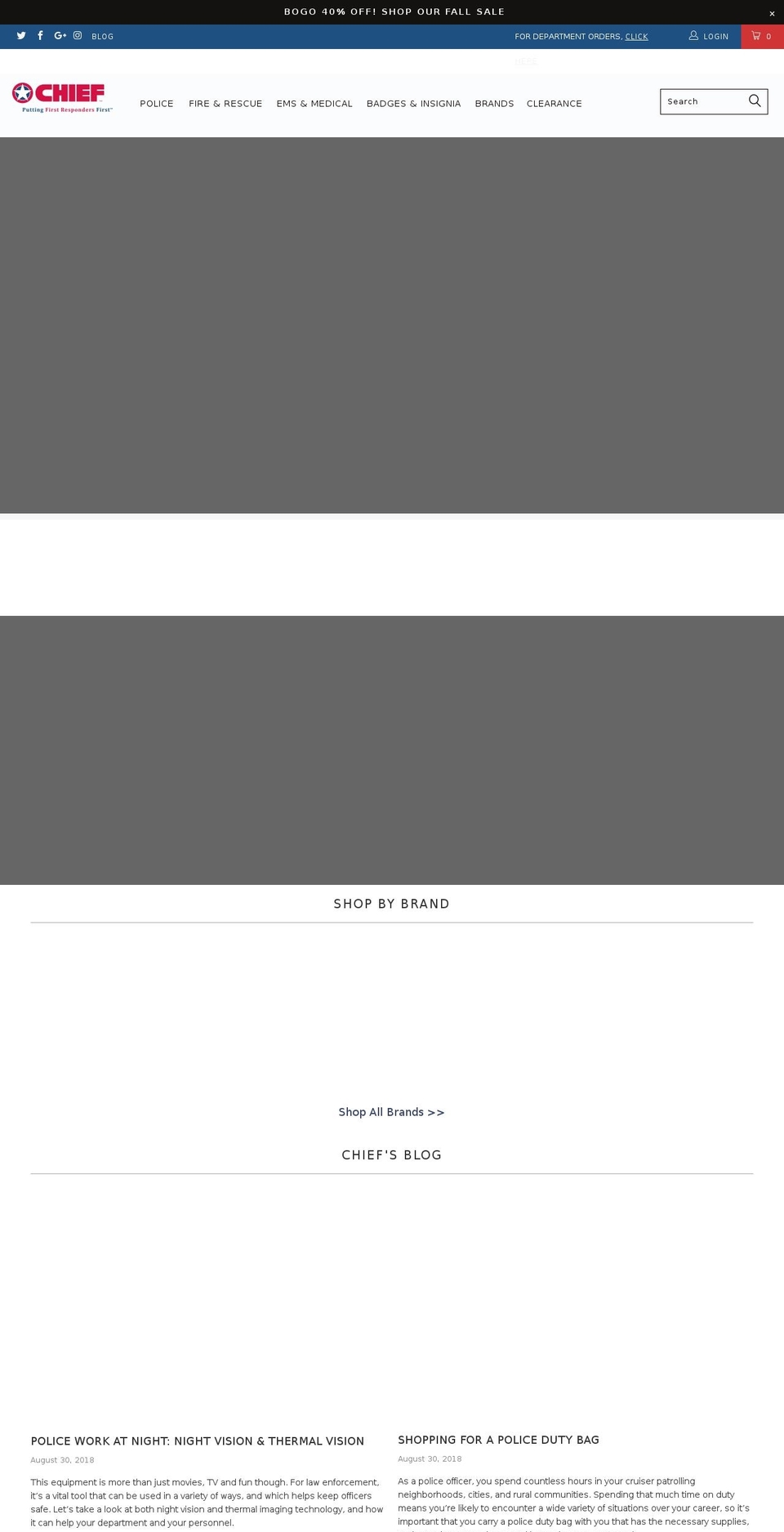 publicsafetygrants.com — Shopify storefront screenshot