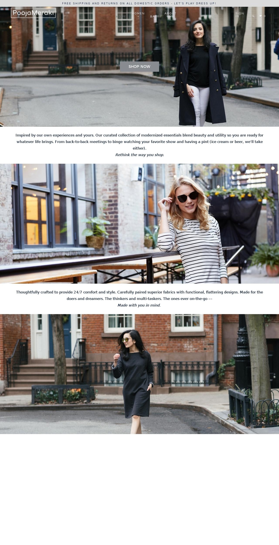 pujameraki.com shopify website screenshot