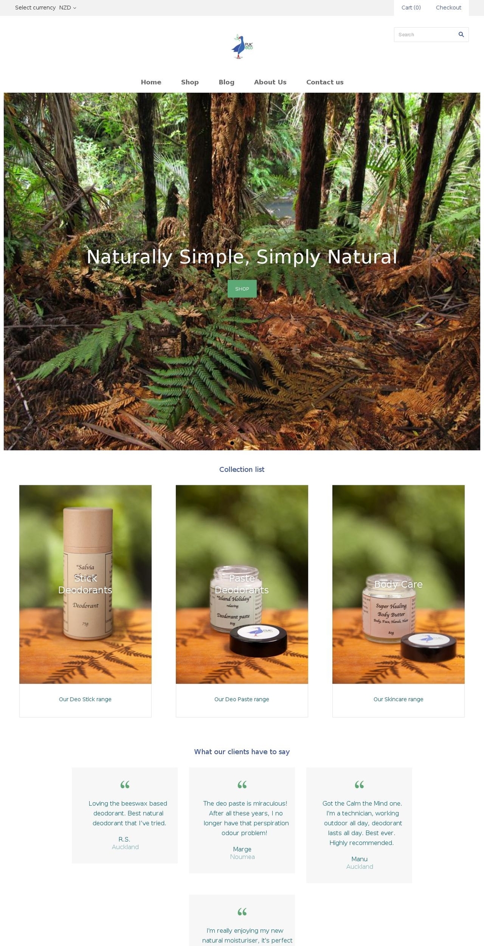 pukeco.com — Shopify storefront screenshot