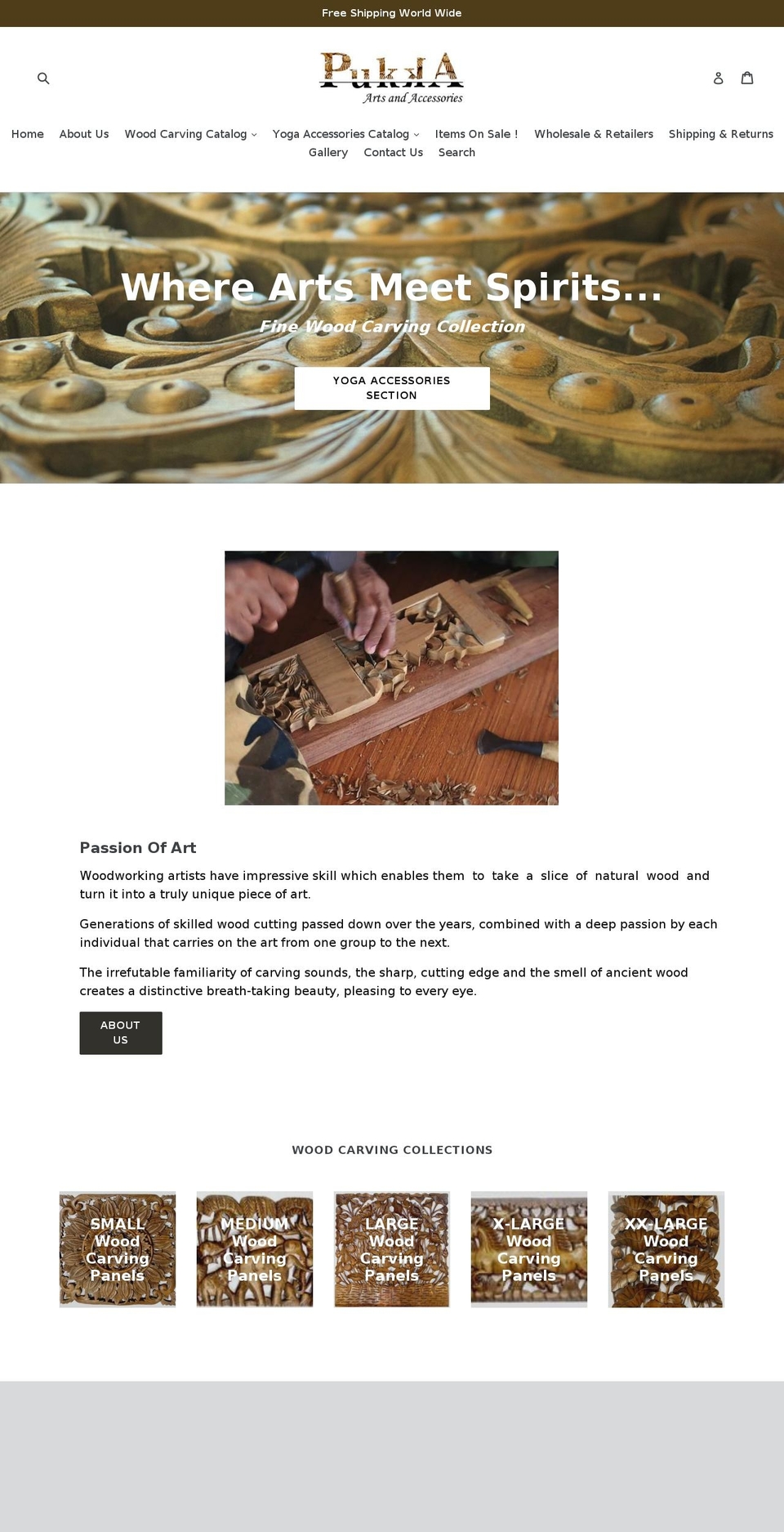pukkaart.com — Shopify storefront screenshot
