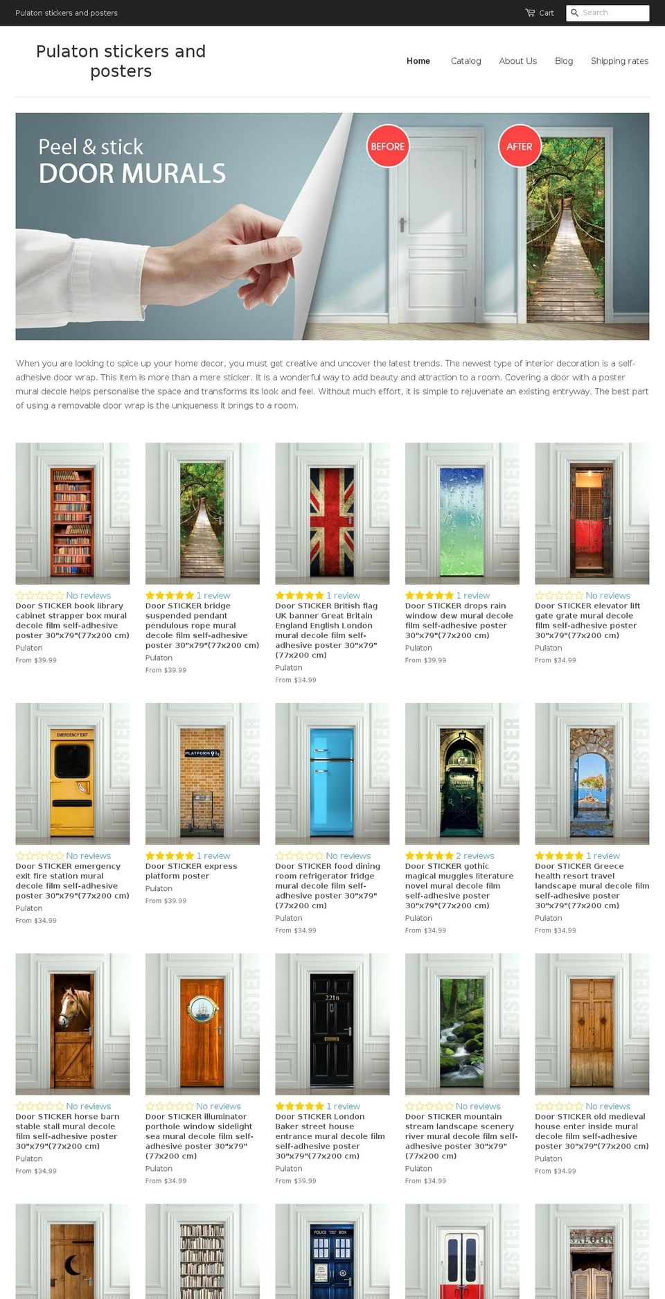 pulaton.com shopify website screenshot