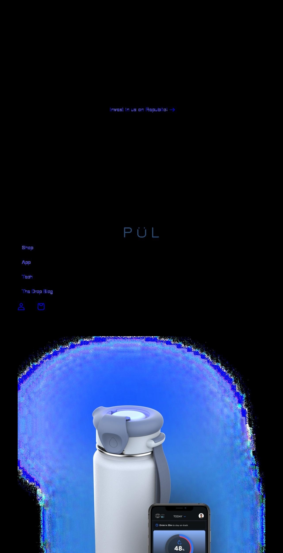 pulhydration.com shopify website screenshot