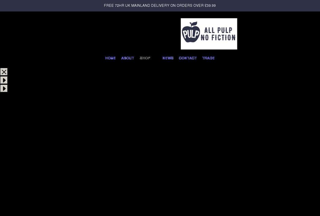 pulp-cider.co.uk shopify website screenshot