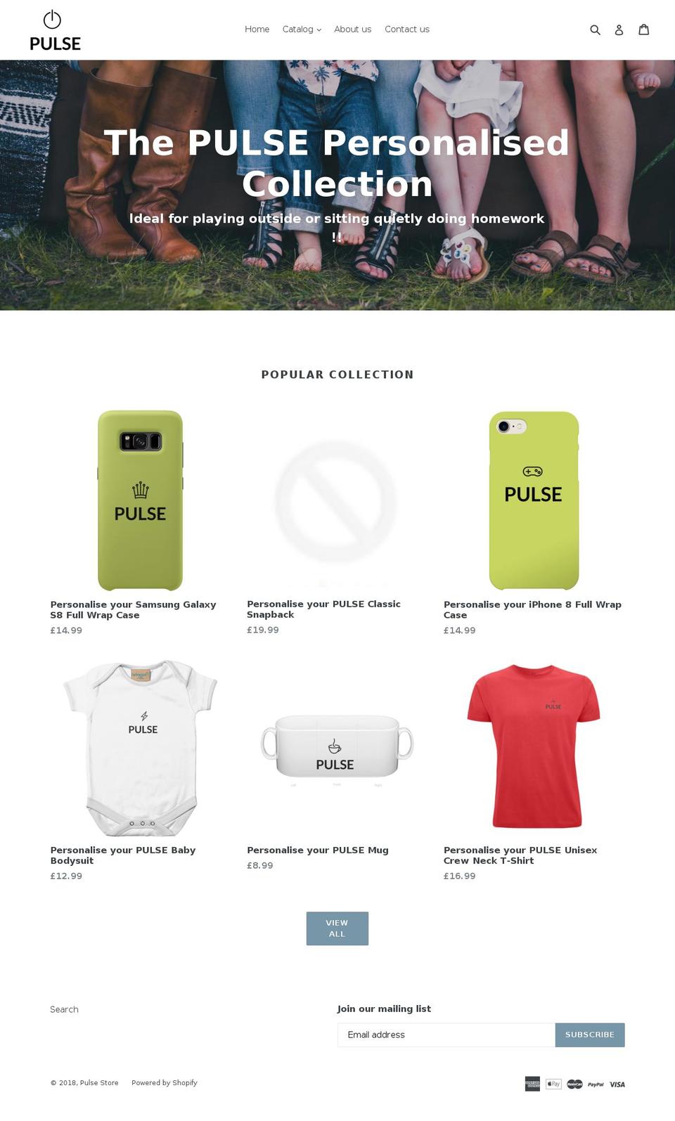 pulse-store.com — Shopify storefront screenshot
