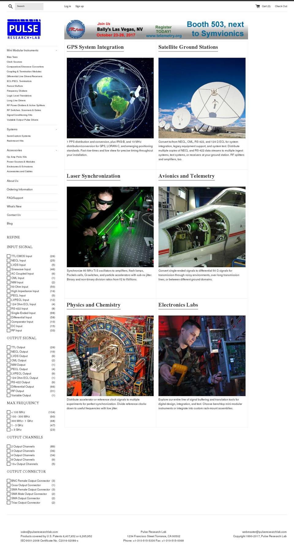 pulseresearchlab.com shopify website screenshot