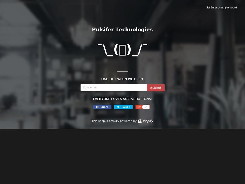 pulsifer.ca shopify website screenshot