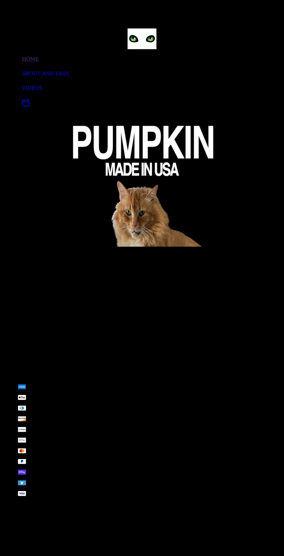 pumpkin-usa.com shopify website screenshot