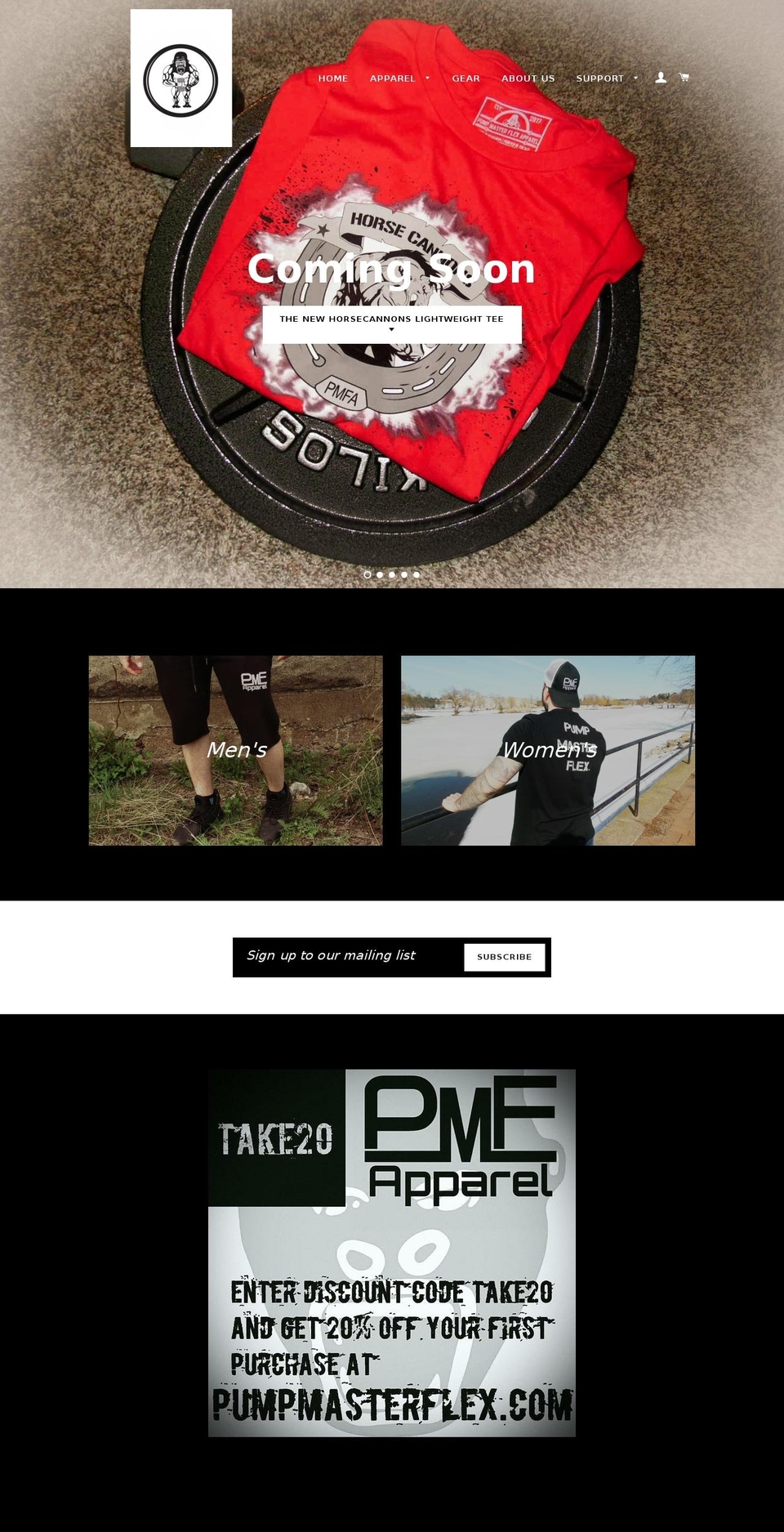 pumpmasterflex.com shopify website screenshot