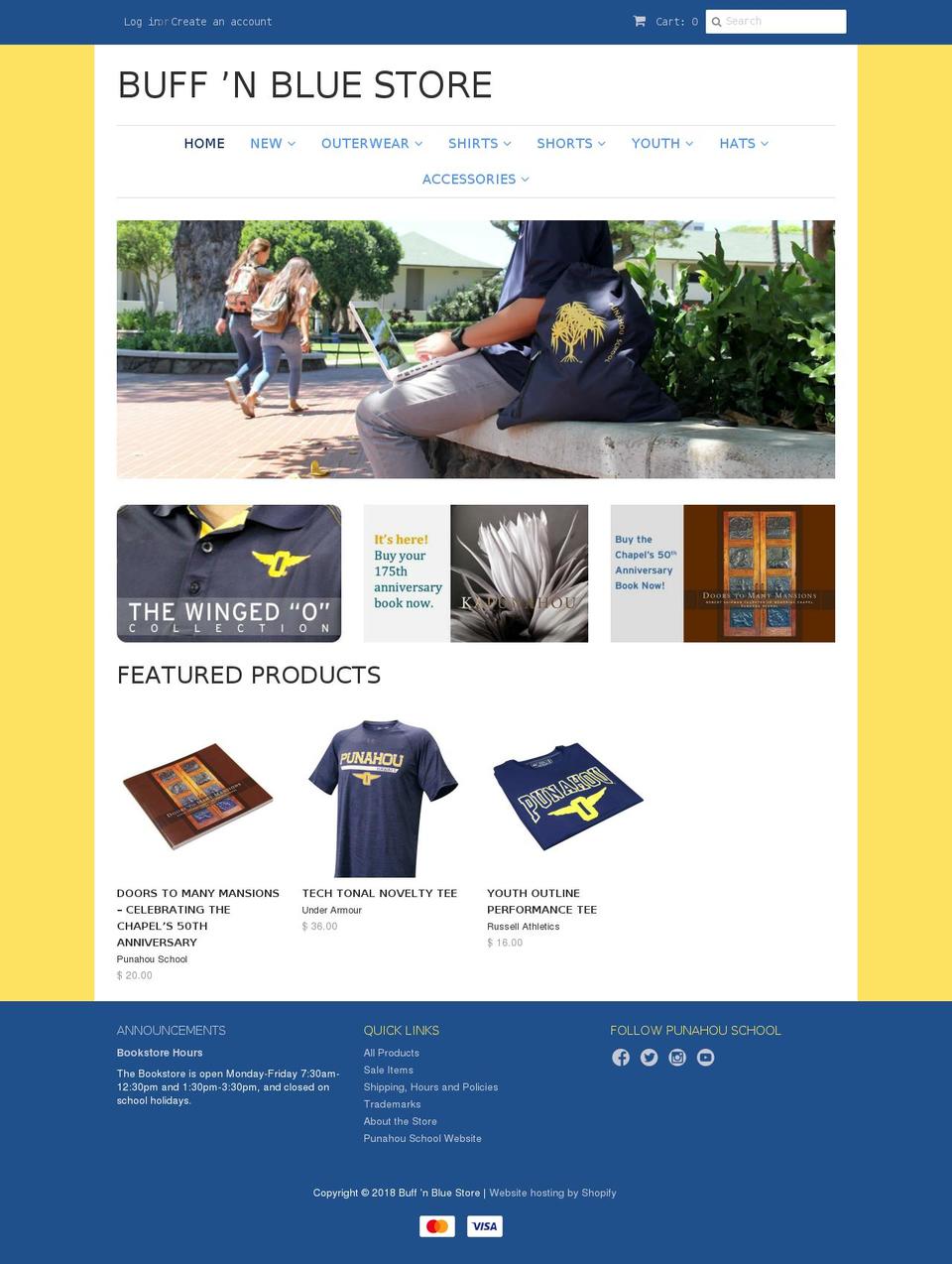punahoustore.com — Shopify storefront screenshot