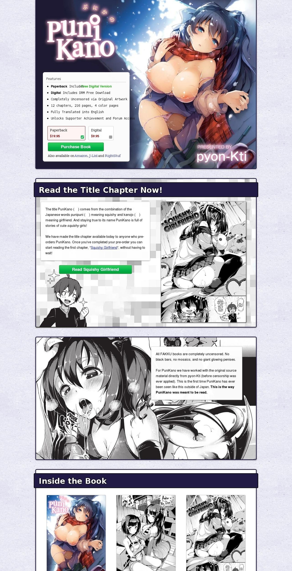 FAKKU - Checkout 2 - New Shopify theme site example punikano.com