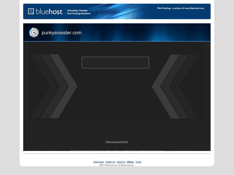 punkysrooster.com shopify website screenshot