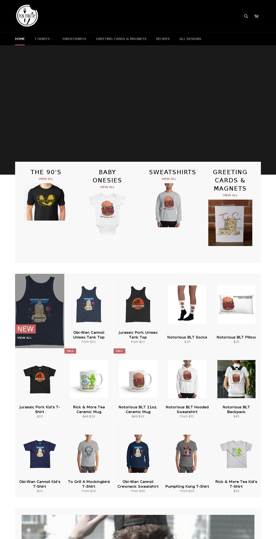 punpantry.com shopify website screenshot