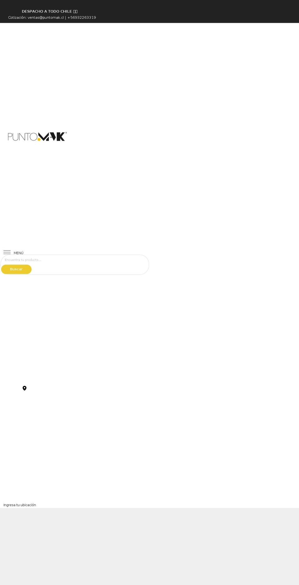puntomak.cl shopify website screenshot