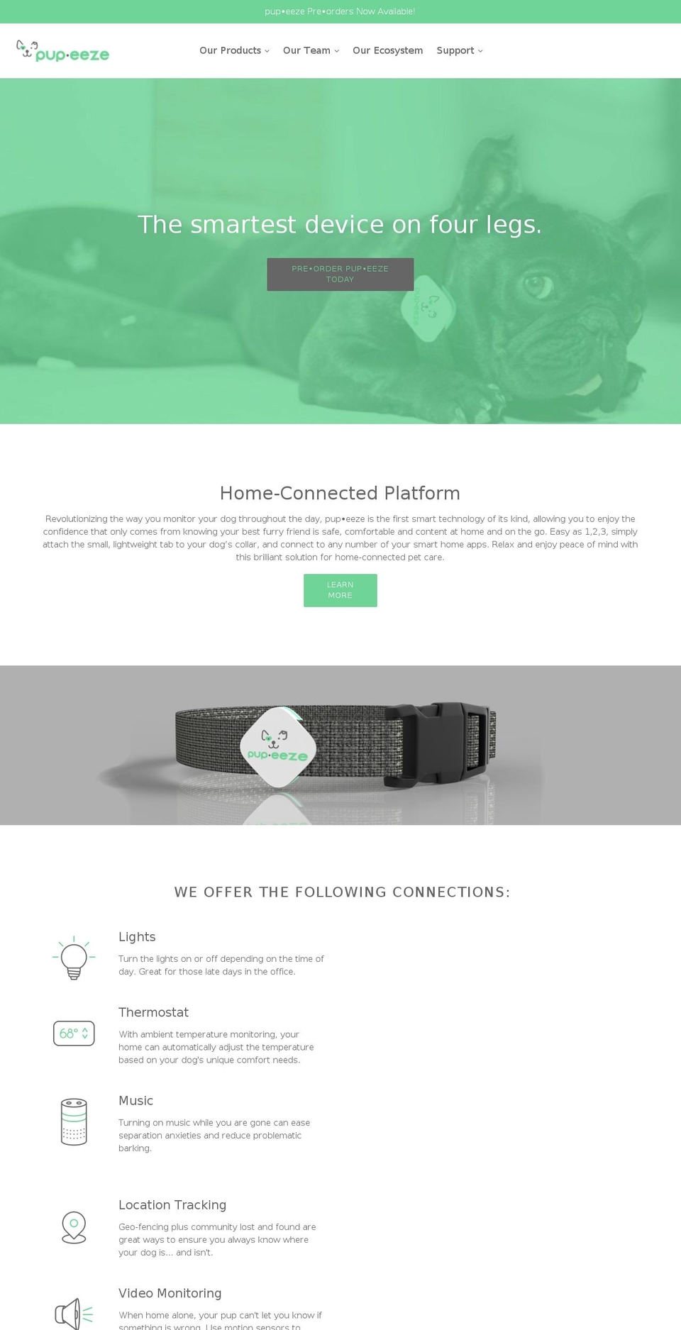 madwiresectionsv1-5 Shopify theme site example pup-alert.com