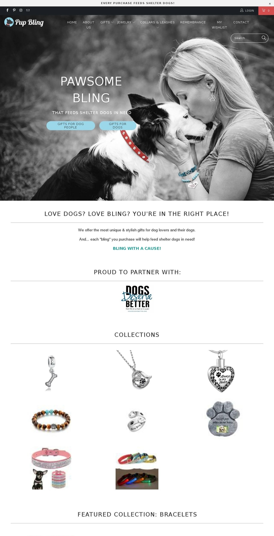 pupbling.com — Shopify storefront screenshot