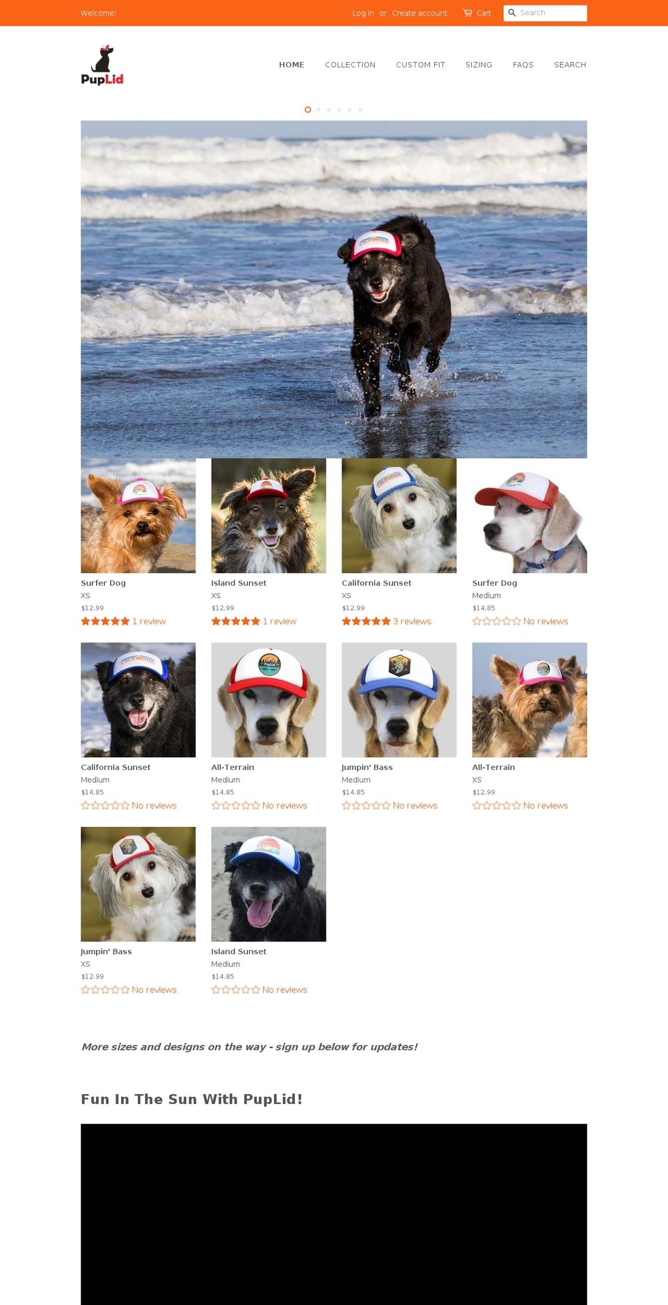 puplids.com — Shopify storefront screenshot
