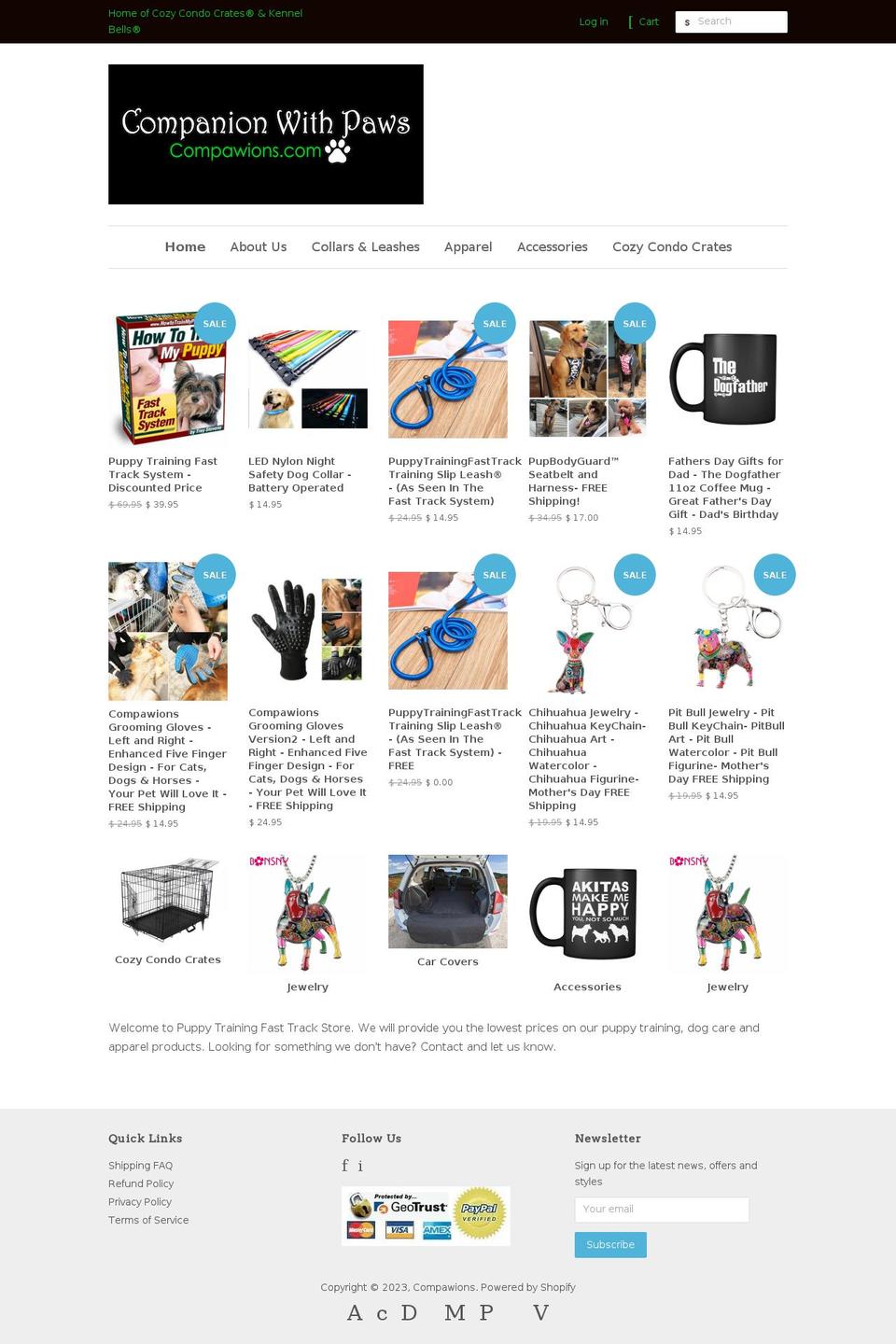 puppytrainingfasttrack.myshopify.com shopify website screenshot