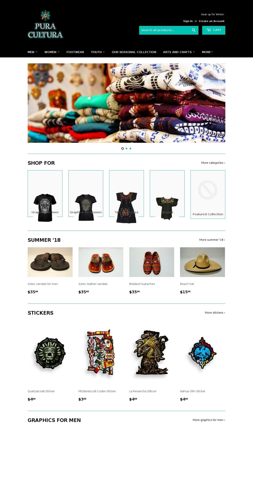 Jul Shopify theme site example puracultura.net