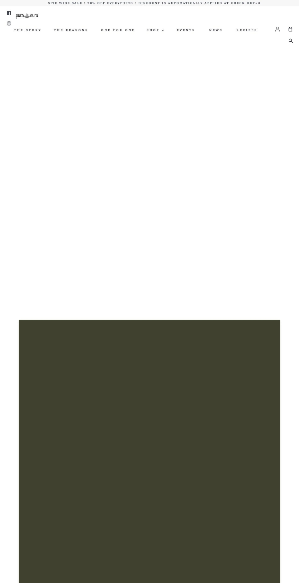 puracuracbd.com — Shopify storefront screenshot