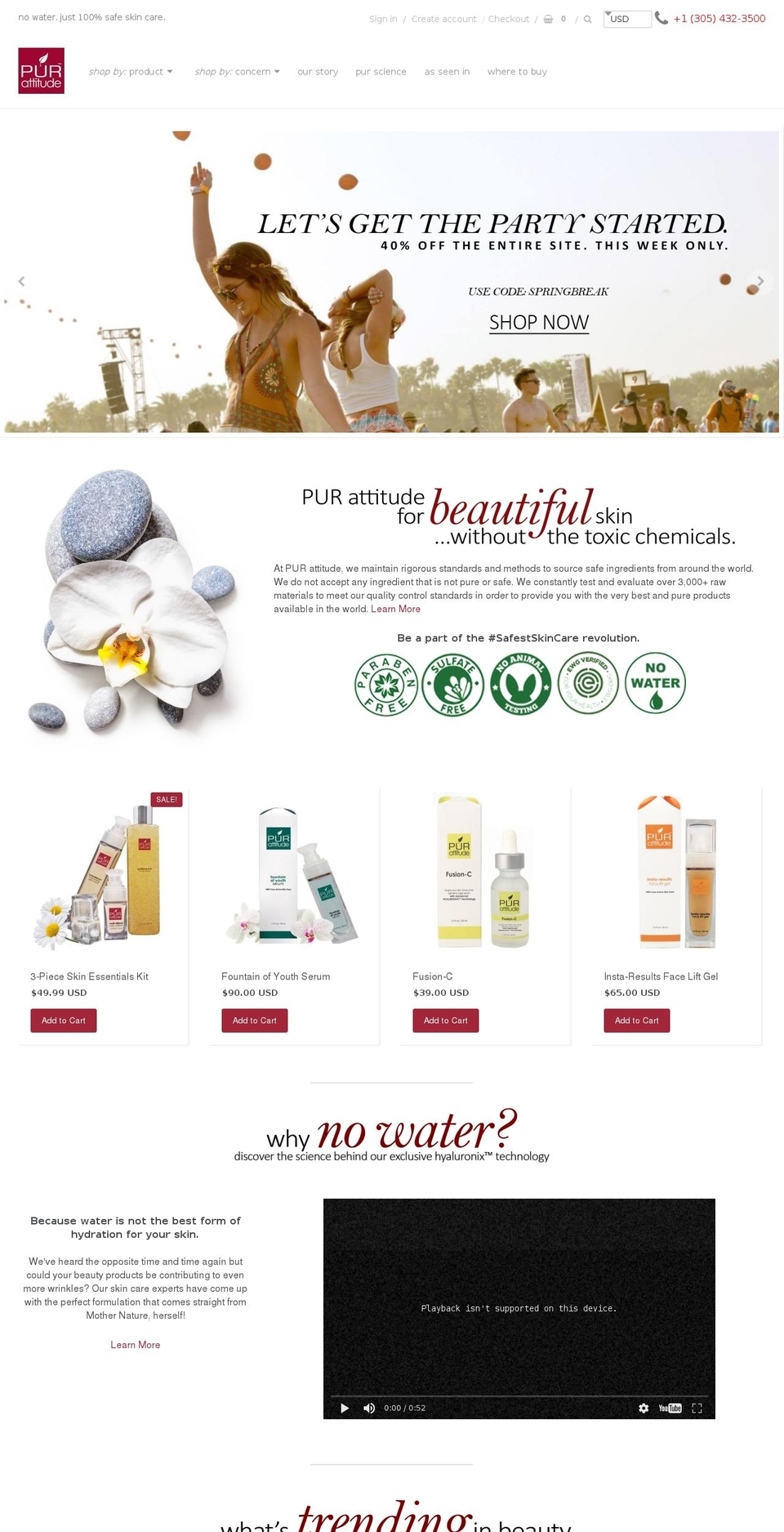 purattitudenews.com shopify website screenshot