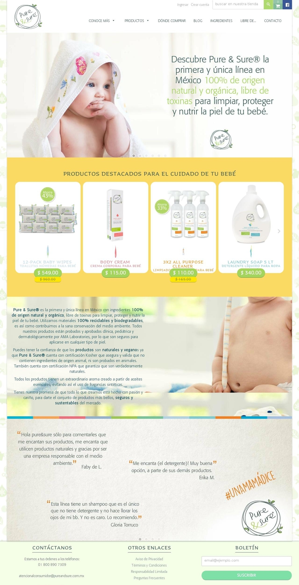 18\/08\/19 - Actualización Móvil Shopify theme site example pureandsure.myshopify.com