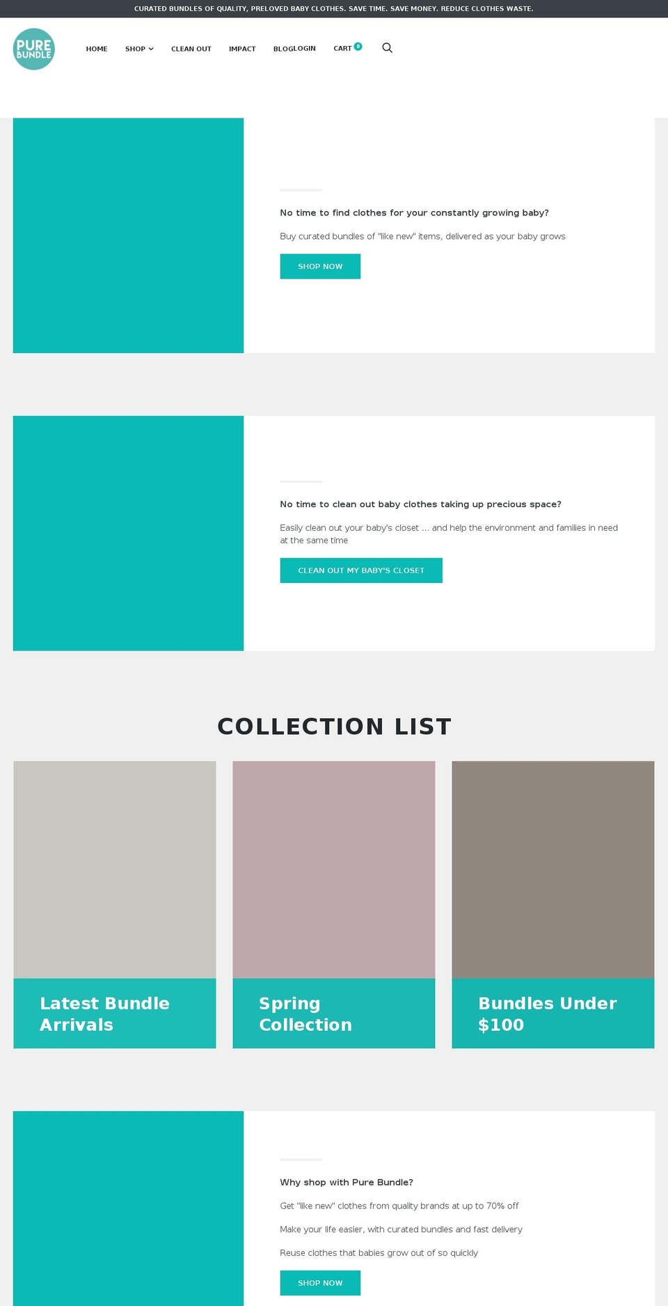purebundle.com — Shopify storefront screenshot