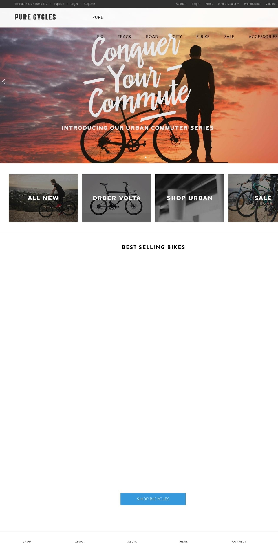 2.4.4 Shopify theme site example purefixbikes.com
