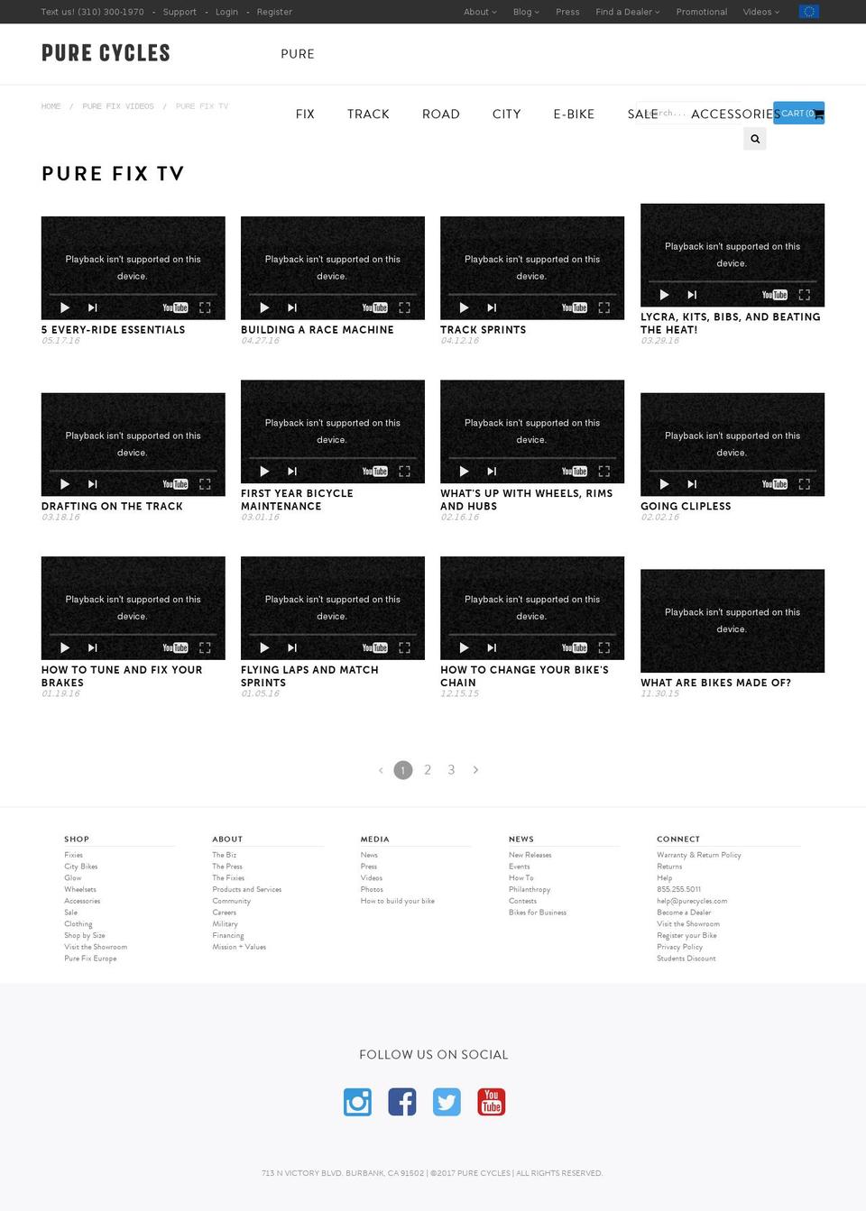 2.4.4 Shopify theme site example purefixtv.com