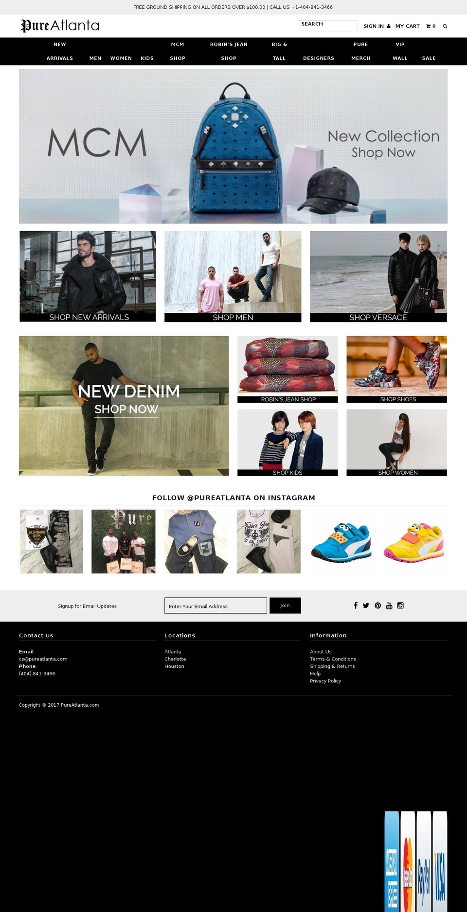 purelenoxsquare.com shopify website screenshot