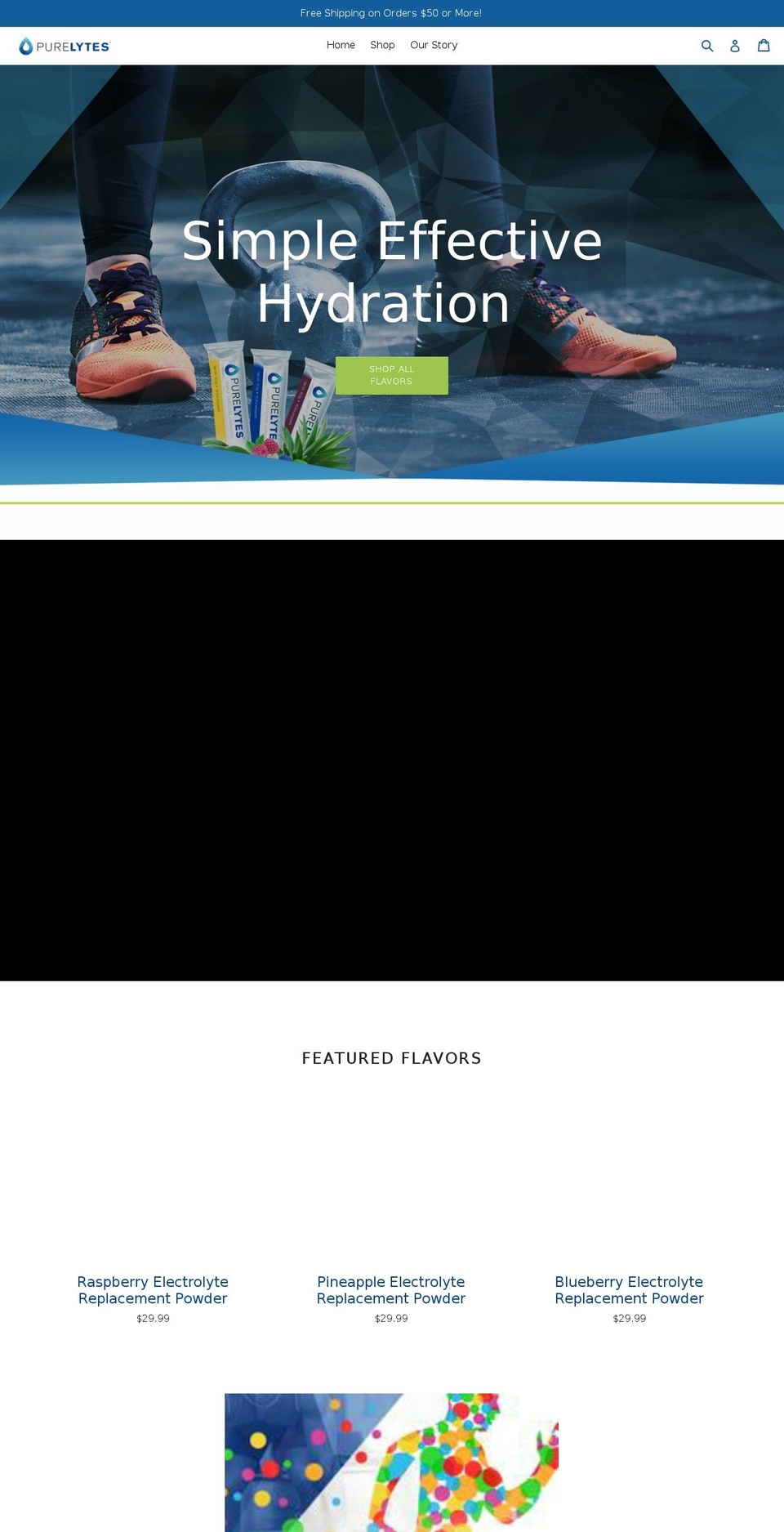purelytes.com — Shopify storefront screenshot