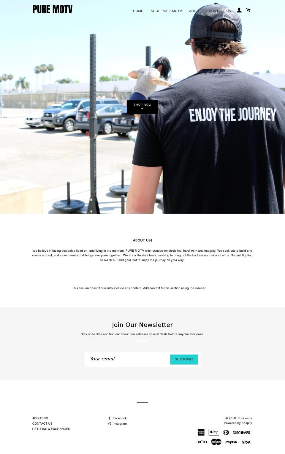 puremotiv.com — Shopify storefront screenshot