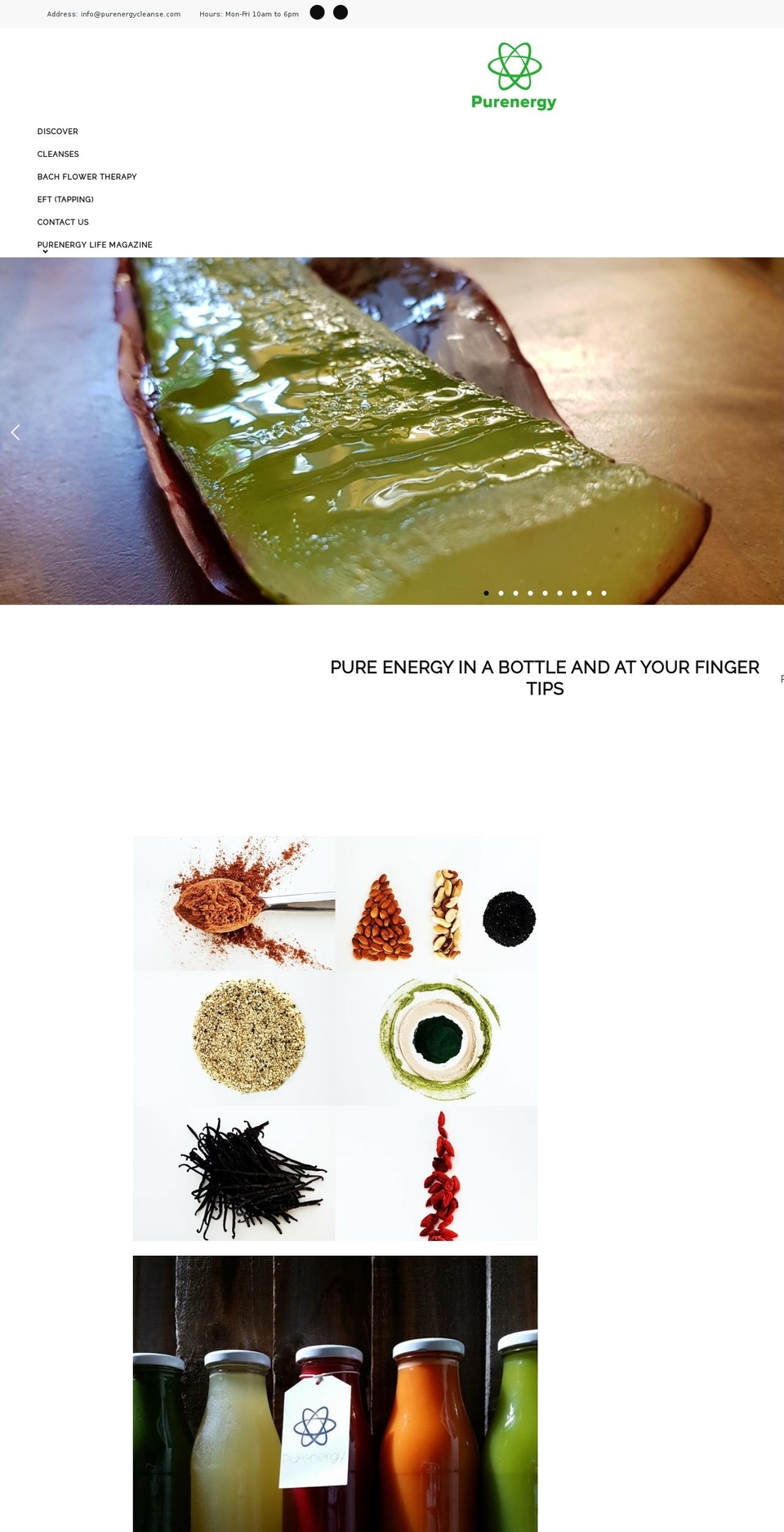 purenergycleanse.com — Shopify storefront screenshot