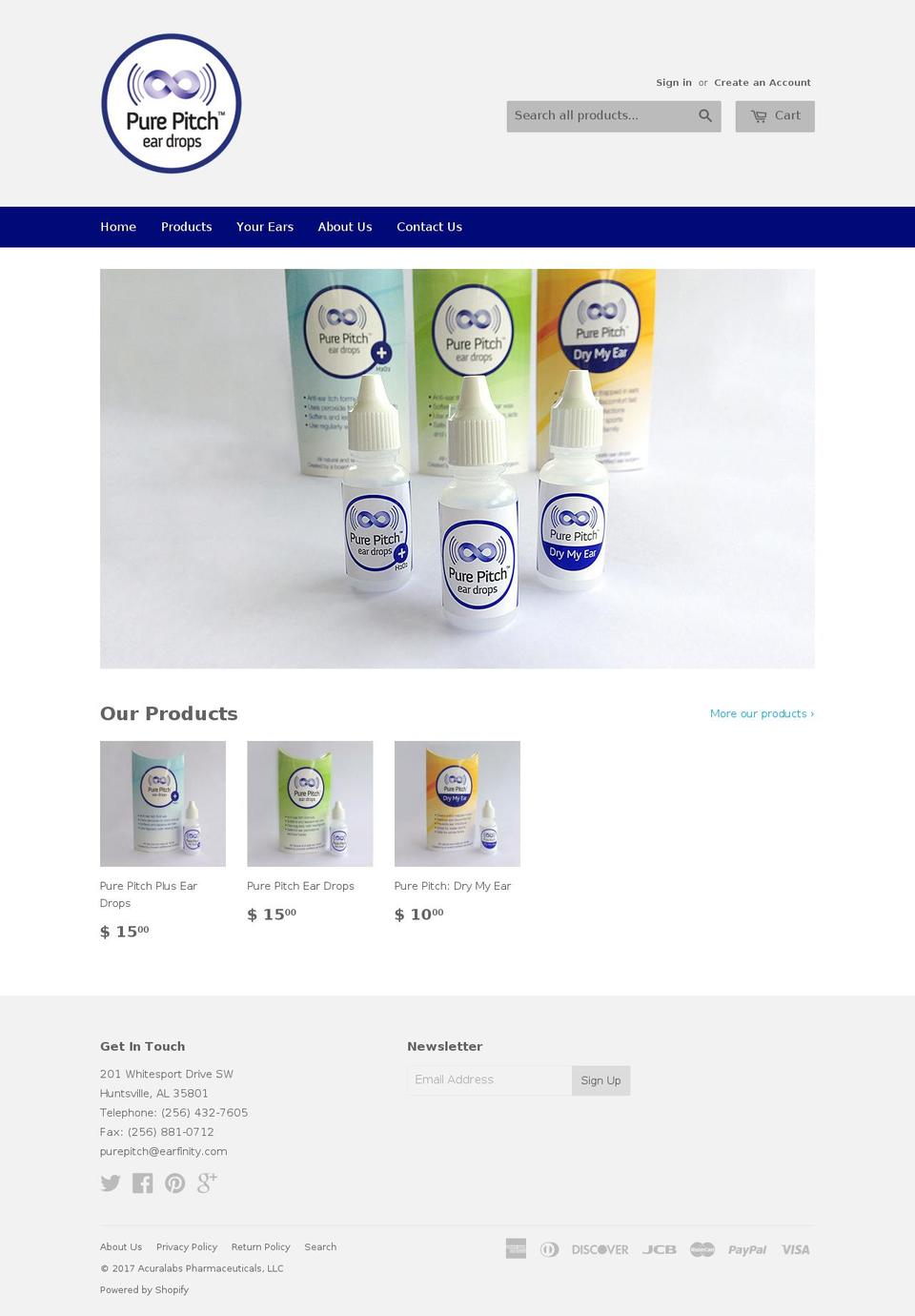 purepitchplus.com shopify website screenshot