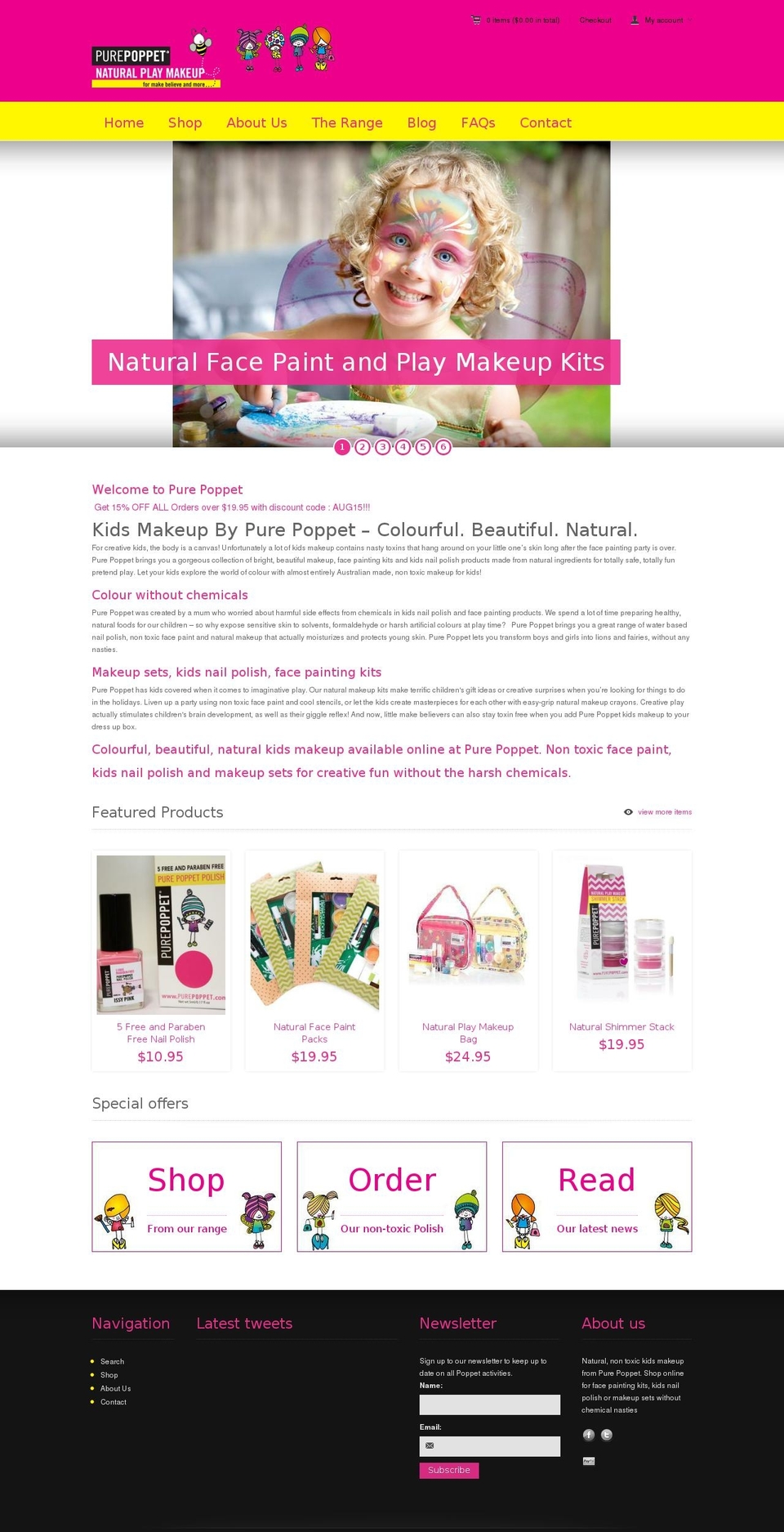pandora Shopify theme site example purepoppet.com.au