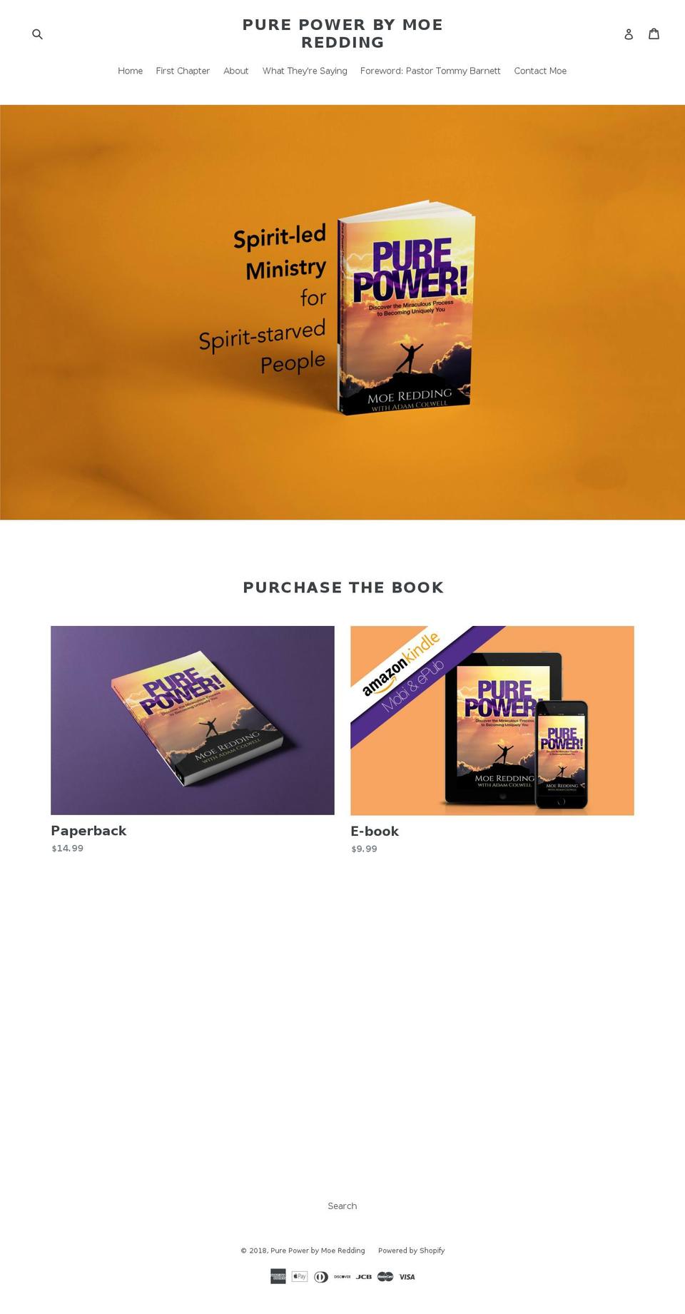 purepowerbook.com — Shopify storefront screenshot