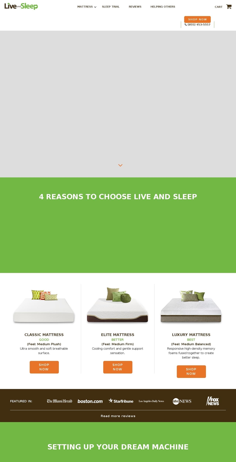 Digerati Group Theme Shopify theme site example purestsleep.com