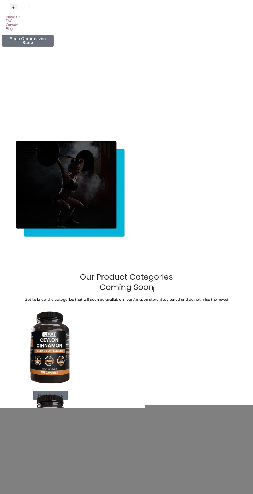 puresupplementsco.com shopify website screenshot