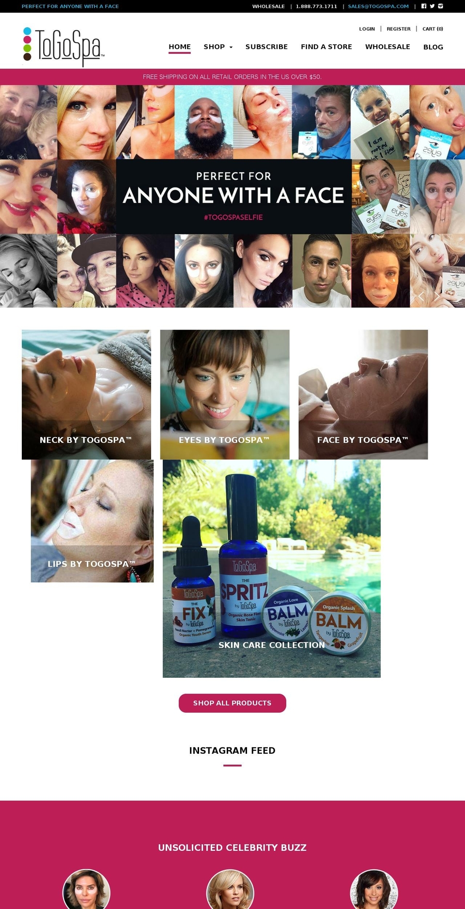 pureyedration.com shopify website screenshot