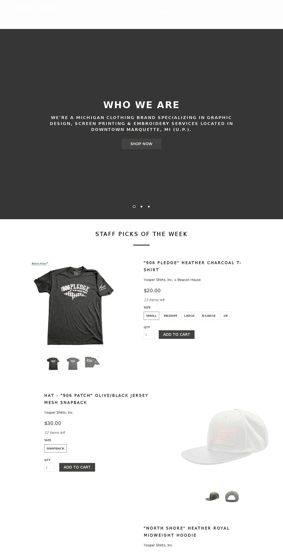 pureyooper.com — Shopify storefront screenshot