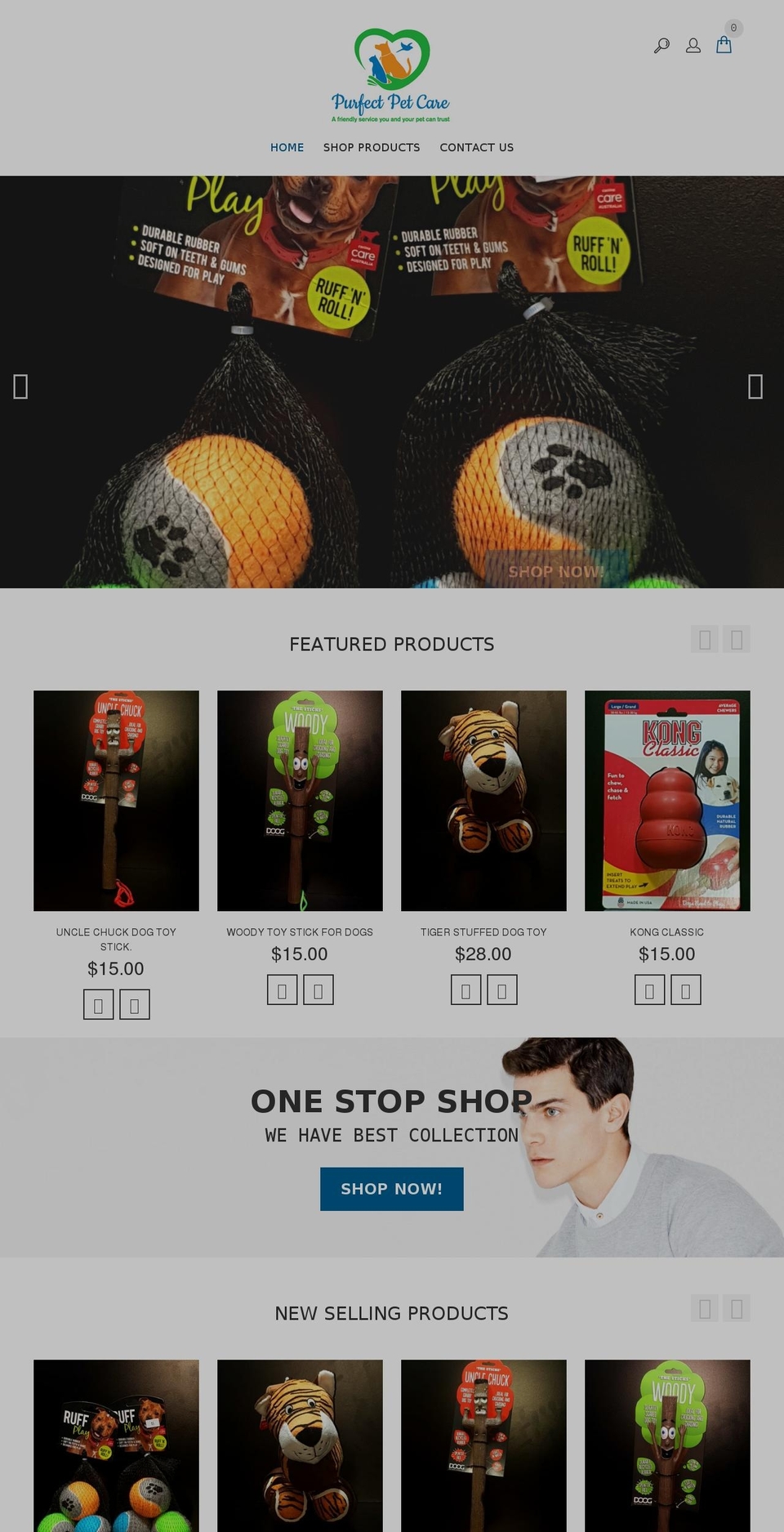 bestore-v1-0-5 Shopify theme site example purfectpetcares.com