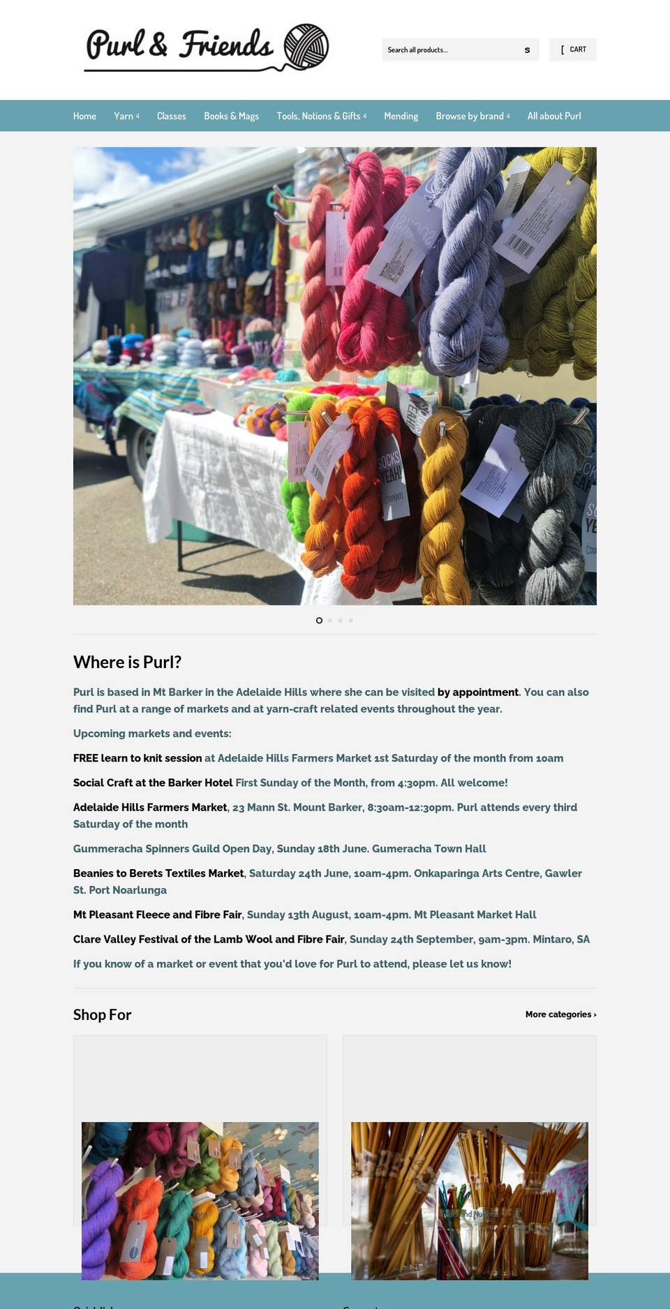 purlandfriends.com — Shopify storefront screenshot